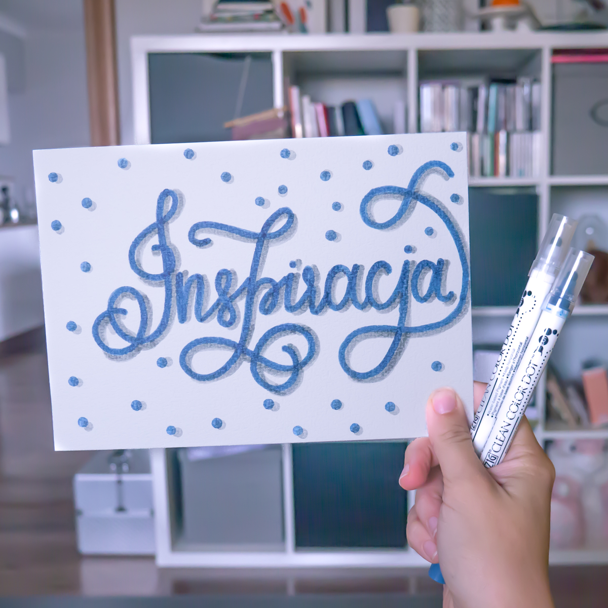 10 pomysłów na wykorzystanie brush letteringu